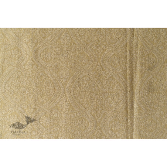 shop Pashmina Kashmiri Shawl ~ Sozni Jamawar Embroidery - White on White