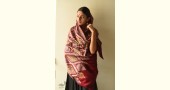 shop Pashmina Shawl - Sozni Jamawar Embroidery - Maroon