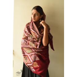 Pasham | Pashmina Shawl - Sozni Jamawar Embroidery - (One of a kind)