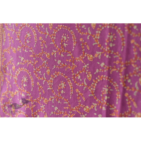 shop Kashmiri Handwoven Pashmina Shawl ~ Sozni Jamawar Embroidery