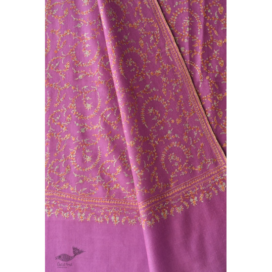 shop Kashmiri Handwoven Pashmina Shawl ~ Sozni Jamawar Embroidery