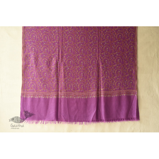 shop Kashmiri Handwoven Pashmina Shawl ~ Sozni Jamawar Embroidery