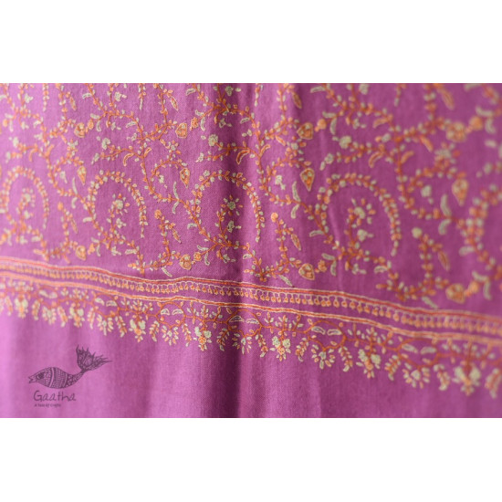 shop Kashmiri Handwoven Pashmina Shawl ~ Sozni Jamawar Embroidery