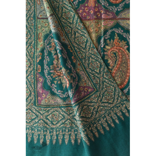 shop Handwoven Pashmina Kashmiri Shawl with Sozni Embroidery