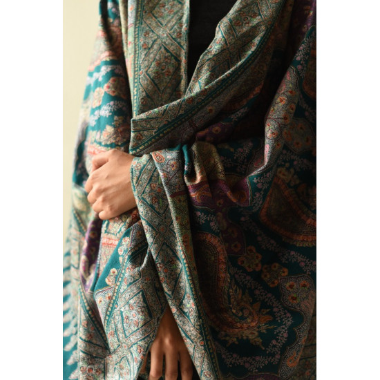 shop Handwoven Pashmina Kashmiri Shawl with Sozni Embroidery