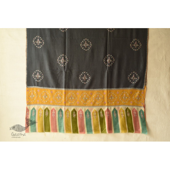 shop Kashmiri Pashmina Shawl with Sozni Jamawar Embroidery