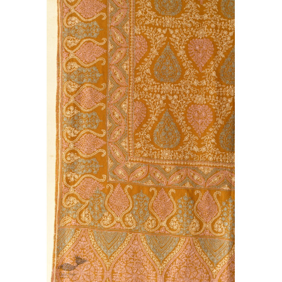 shop Sozni Jamawar Embroidered Kashmiri Pashmina Shawl