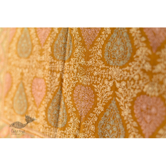 shop Sozni Jamawar Embroidered Kashmiri Pashmina Shawl