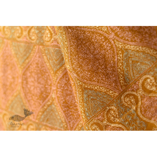 shop Sozni Jamawar Embroidered Kashmiri Pashmina Shawl