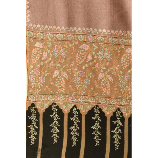 shop Kashmiri Pashmina Shawl with Sozni Jamawar Embroidery