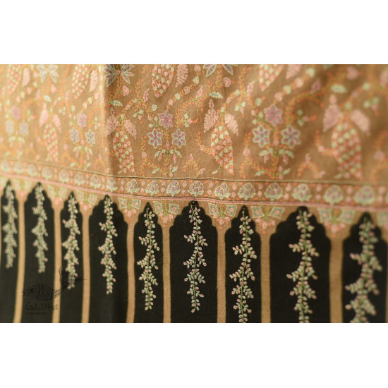 shop Kashmiri Pashmina Shawl with Sozni Jamawar Embroidery