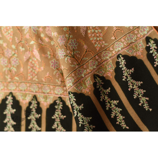 shop Kashmiri Pashmina Shawl with Sozni Jamawar Embroidery