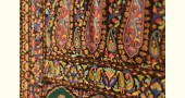 shop Black - Pashmina Shawl with Zari Jamawar Embroidery