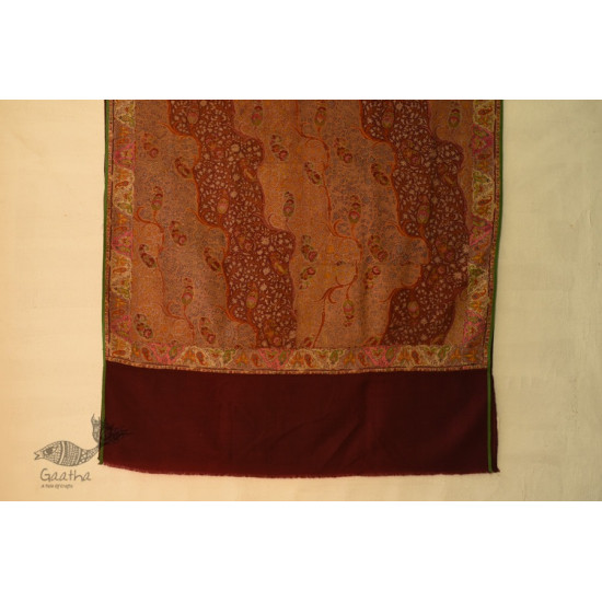 shop Dorukha Jamawar Pashmina Antique Shawl