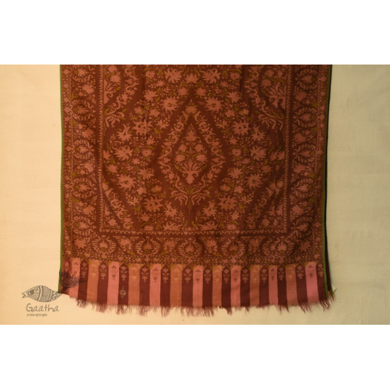 shop Old Antique Dorukha Jamawar Pashmina Shawl