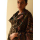 shop Black - Pashmina Shawl with Zari Jamawar Embroidery