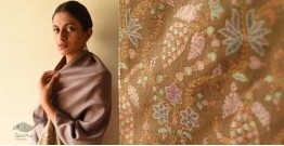 Pasham | Kashmiri Pashmina Shawl with Sozni Jamawar Embroidery