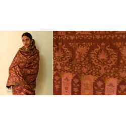 Pasham | Old Antique Dorukha Jamawar Pashmina Shawl * Antique