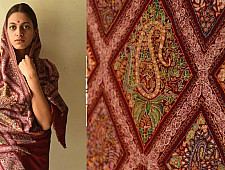 Pasham | Pashmina Shawl - Sozni Jamawar Embroidery - (One of a kind)