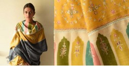 Pasham | Pure Pashmina Shawl with Sozni Jamawar Embroidery