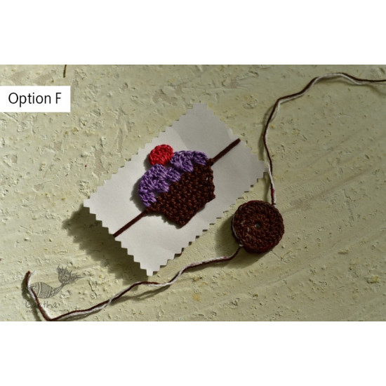 shop online latest collection of handmade crochet rakhi sets