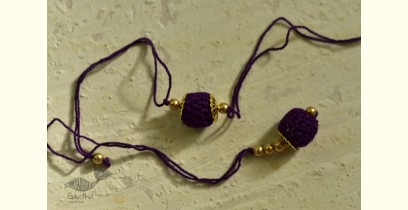 Crocheted Celebrations ❁ Handmade Crochet Rakhi & Lumba Set (Six Color Options) ❁ D
