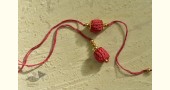 shop online latest collection of handmade crochet rakhi & Lumba Set