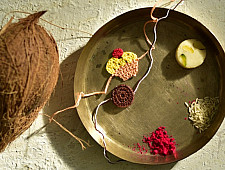 Crocheted Celebrations ❁ Handmade Crochet KidsRakhi - Cup Cake & Oreo Biscuit (Set of Two) ❁ B