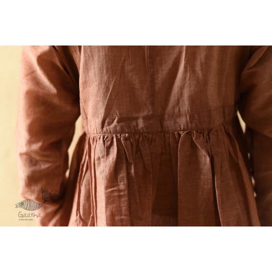 shop Walnut Brown Kediyu - Handloom Cotton