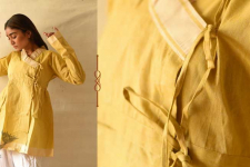 Raas | Unisex Handloom Cotton Kediyu ~ Light Yellow