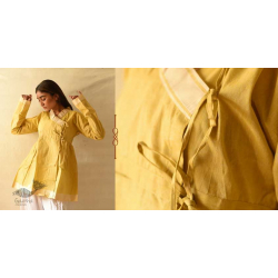 Raas | Unisex Handloom Cotton Kediyu ~ Light Yellow