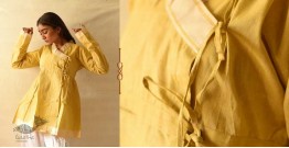 Raas | Unisex Handloom Cotton Kediyu ~ Light Yellow