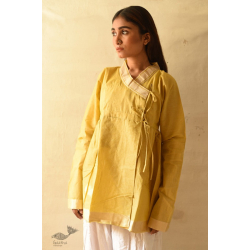 Raas | Unisex Handloom Cotton Kediyu ~ Light Yellow