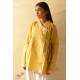 shop Unisex Handloom Cotton Kediyu - Light Yellow