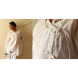 Raas | Unisex Kediyu - Handloom Cotton ~ White