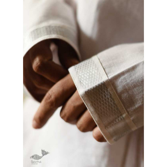 shop White Kediyu - Handloom Cotton