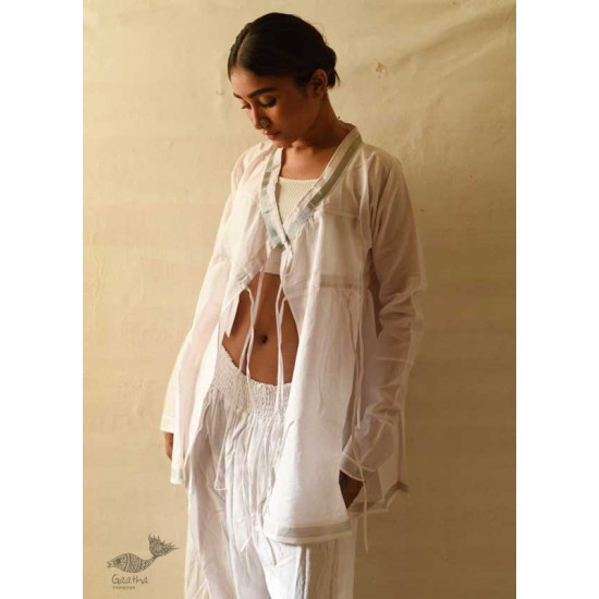 shop White Kediyu - Handloom Cotton