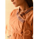 shop Handloom Cotton - Stitched Plain orange Kediyu