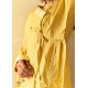 shop Unisex Handloom Cotton Kediyu - Light Yellow