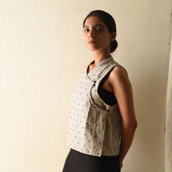 shop Reversible Angarkha Style Jacket / Top