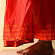 Loom & Light - Handloom Cotton Skirt ~ Red