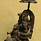 Shop Antique from Khajuraho Brass Ganesh Rath With Mushak & Gajraj