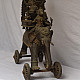 Shop Antique from Khajuraho Brass Ganesh Rath With Mushak & Gajraj