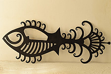 Ahou | Wrought Iron ~ Fish Hanger