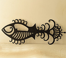 Ahou | Wrought Iron ~ Fish Hanger