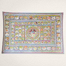 Chitra Katha . चित्र कथा | Pattachitra Traditional Painting with Natural Color ~ Echoes of the Ramayan
