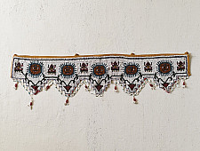 Prachin . प्राचीन || Bead Work ~ Antique Wall Hanging Toran - Sun Motif