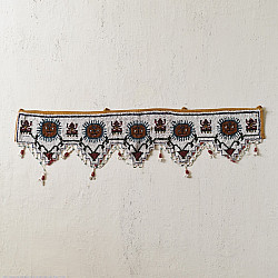 Prachin . प्राचीन || Bead Work ~ Antique Wall Hanging Toran - Sun Motif