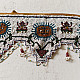 Bead Work ~ Antique Wall Hanging Toran - Sun Motif