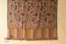 Gul - Kashmiri Handwoven Kani work Pashmina Shawl